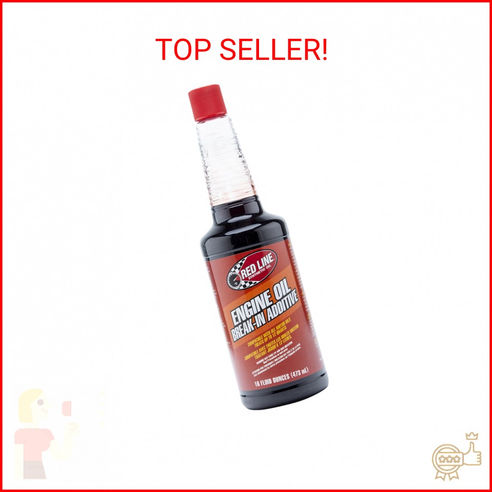 Red Line 81403 Engine Oil Break-In Additive – 16 Ounce