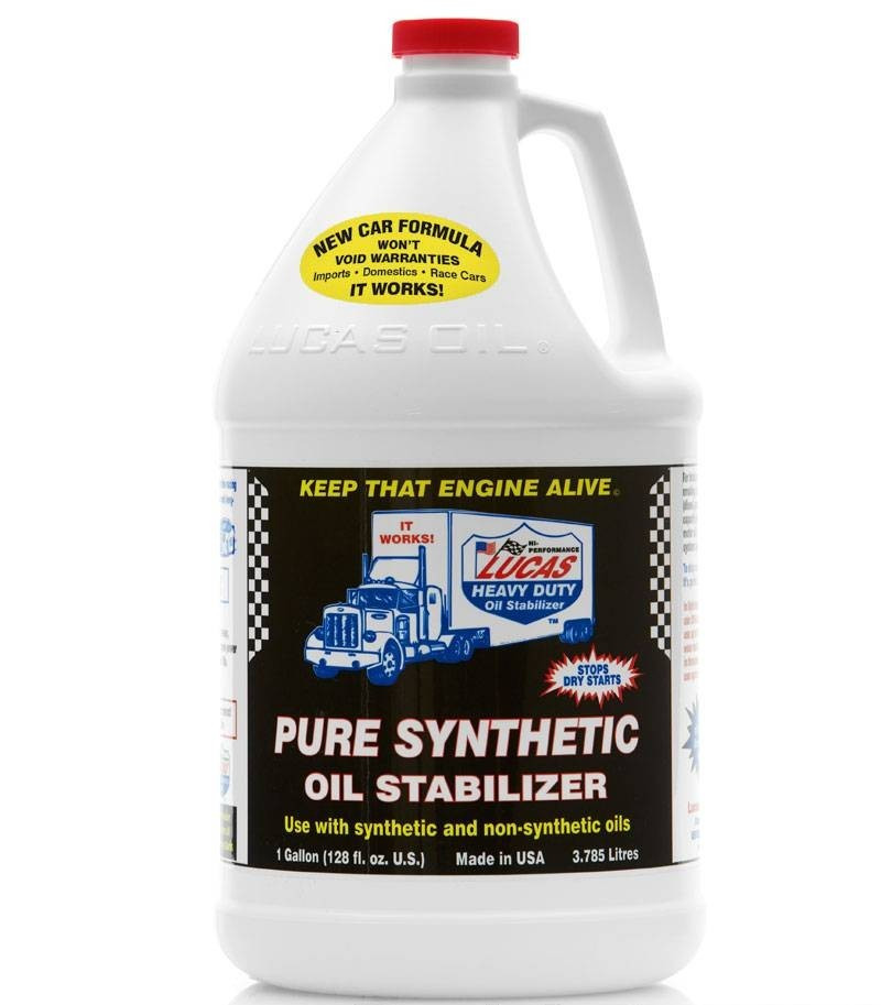 SALE- 2 PACK- LUCAS OIL 10131 Pure Synthetic Oil Stabilizer; Gallon