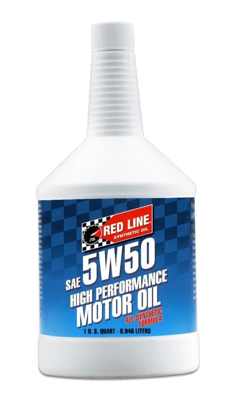 Red Line 11604 5W50 Full Synthetic High Performance Motor Oil 1 Qt Ford GT500