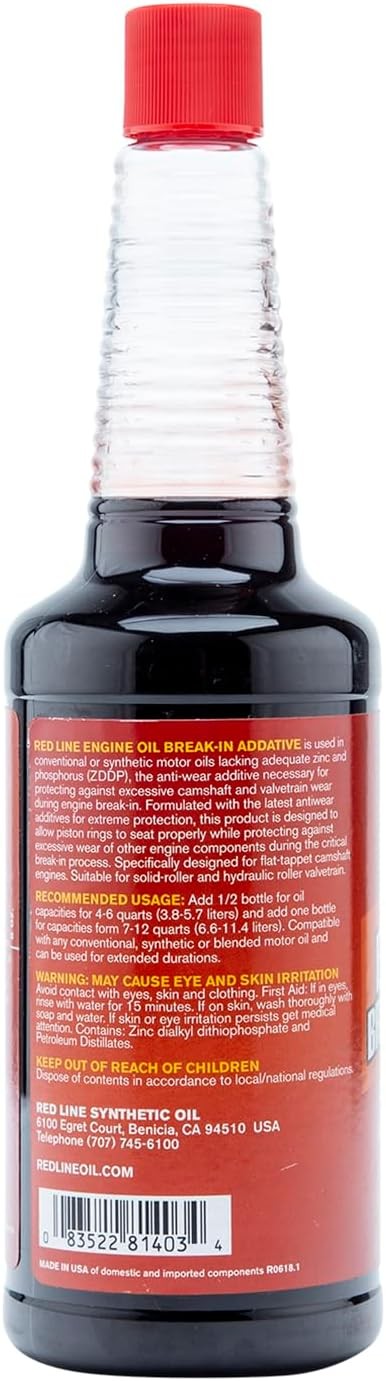 81403 Engine Oil Break-In Additive – 16 Ounce