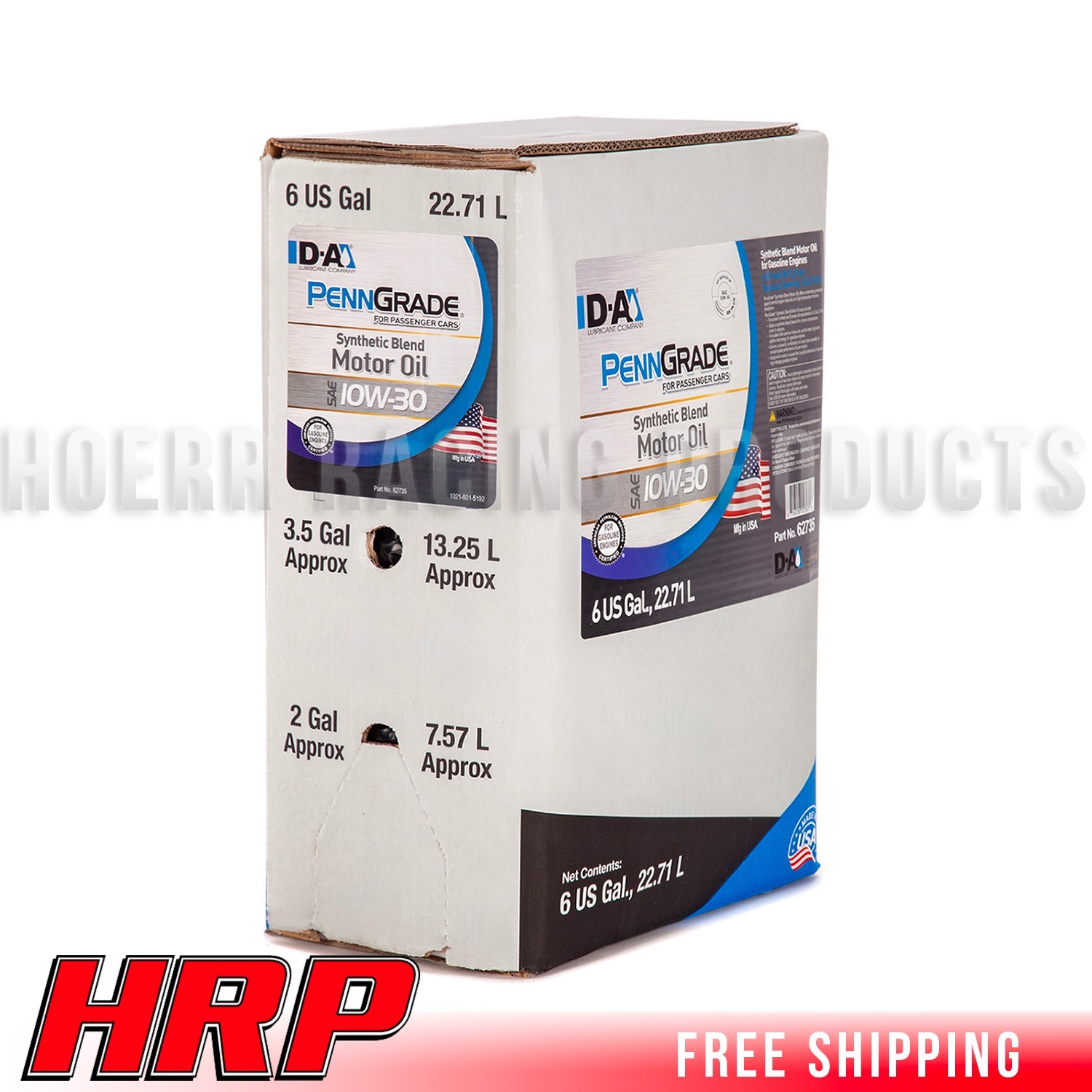 PENN GRADE 1 | 62735 | Synthetic Blend Oil SAE 10W-30 | 6 Gallon