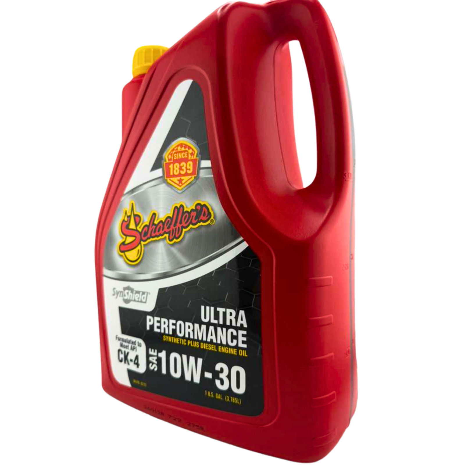 Schaeffer’s 722 SynShield Ultra Performance 10W-30 Diesel Oil, 1 Gal. – 2 Pack