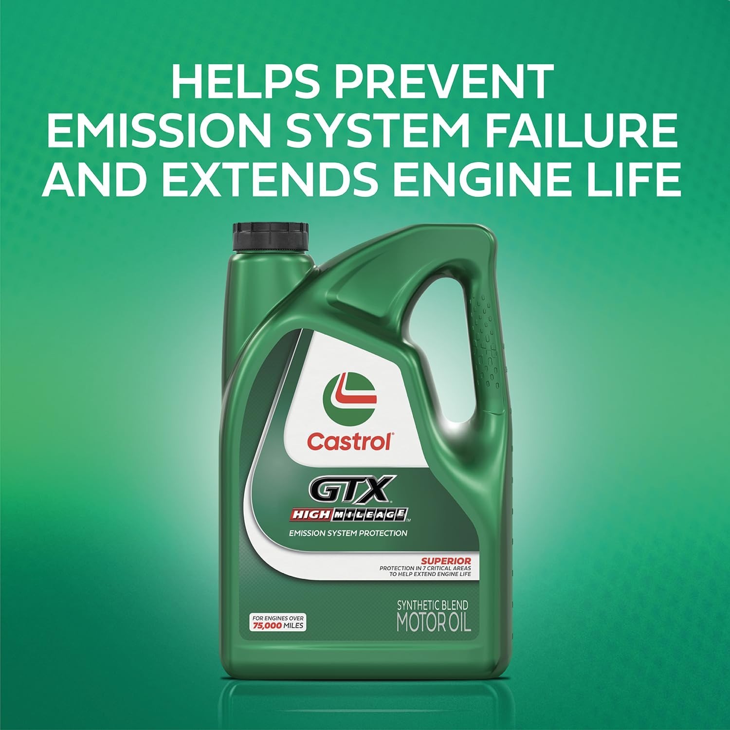 High Mileage 5W-30 Synthetic Blend Motor Oil – 5 Quarts for Enhanced Engine Perf