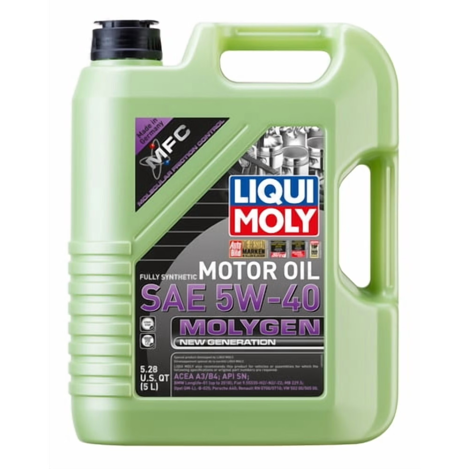 [SALE]- Liqui Moly MOLYGEN New Generation Syn Oil 5W-40 20232 5 Liters