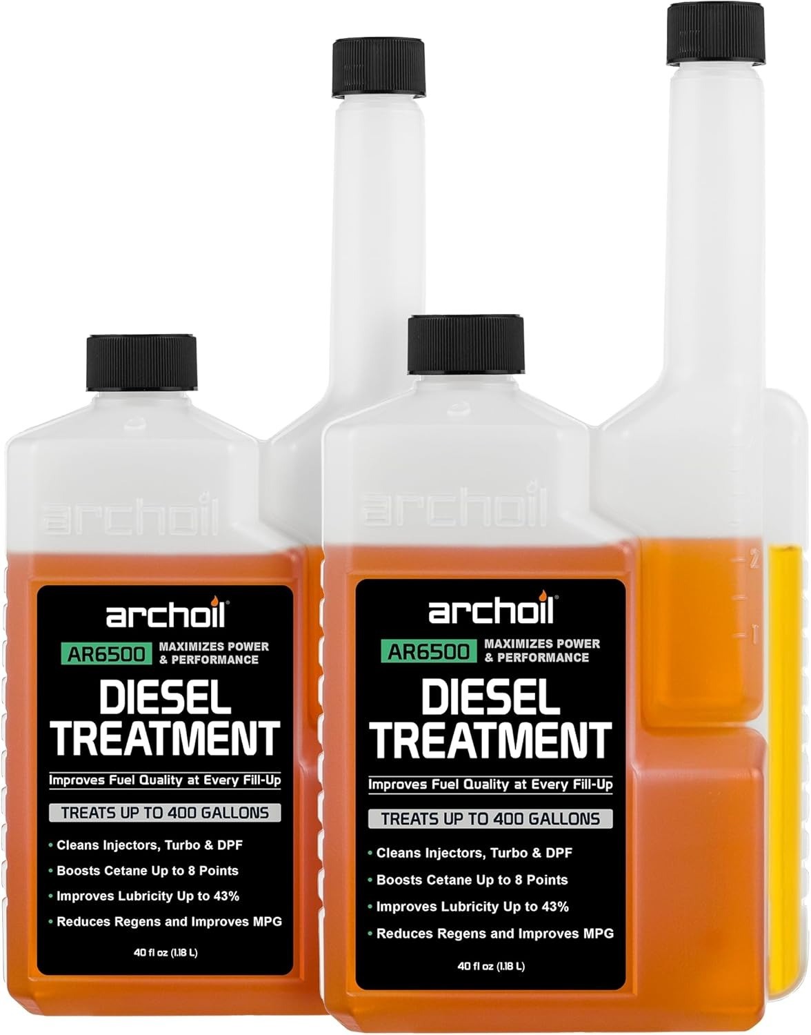 Archoil AR6500 Diesel Treatment (40 oz) Two Pack – Treats 800 Gallons