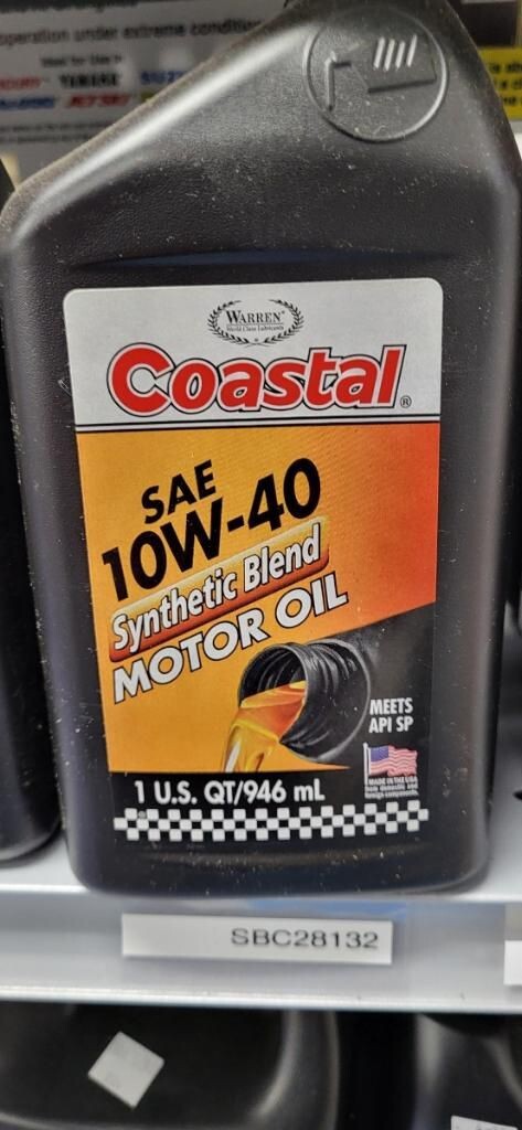 READ DESCRIPTION Coastal SAE 10w-40 1qt
