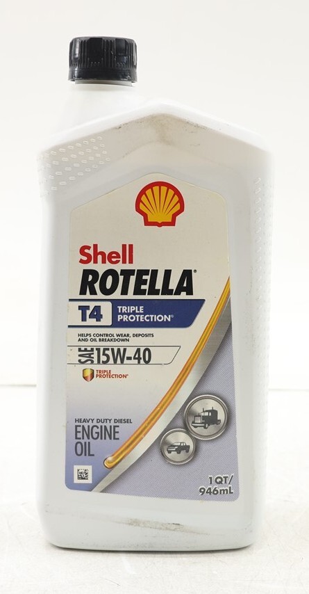 Shell Rotella T4 Triple Protection Conventional SAE 15W-40 Motor Oil 550049483