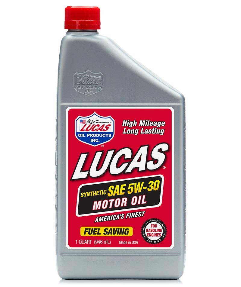 Lucas Oil 10101 Synthetic Motor Oil 5W50 1qt