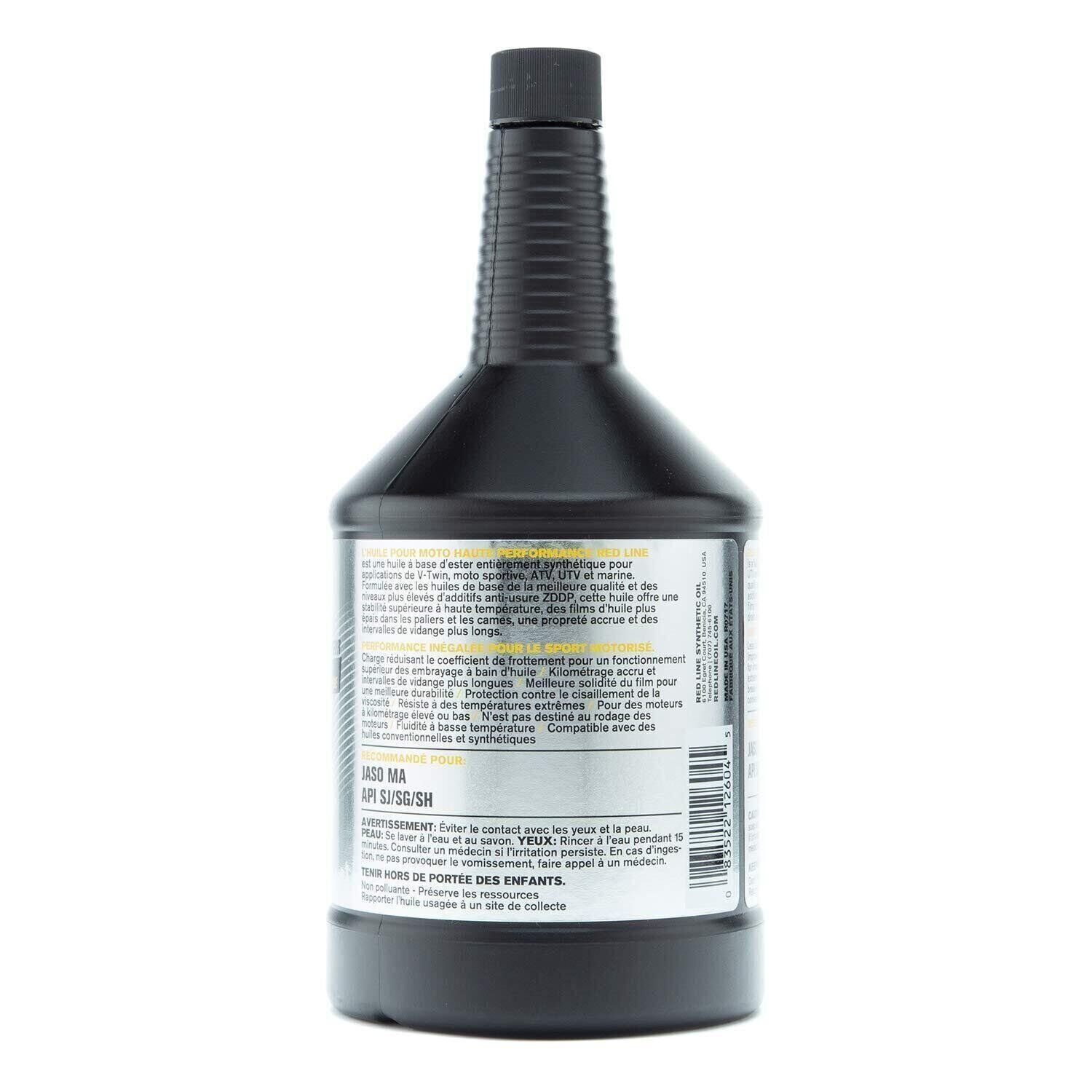 Red Line 12604 20W60 Synthetic Motor Oil – Quart