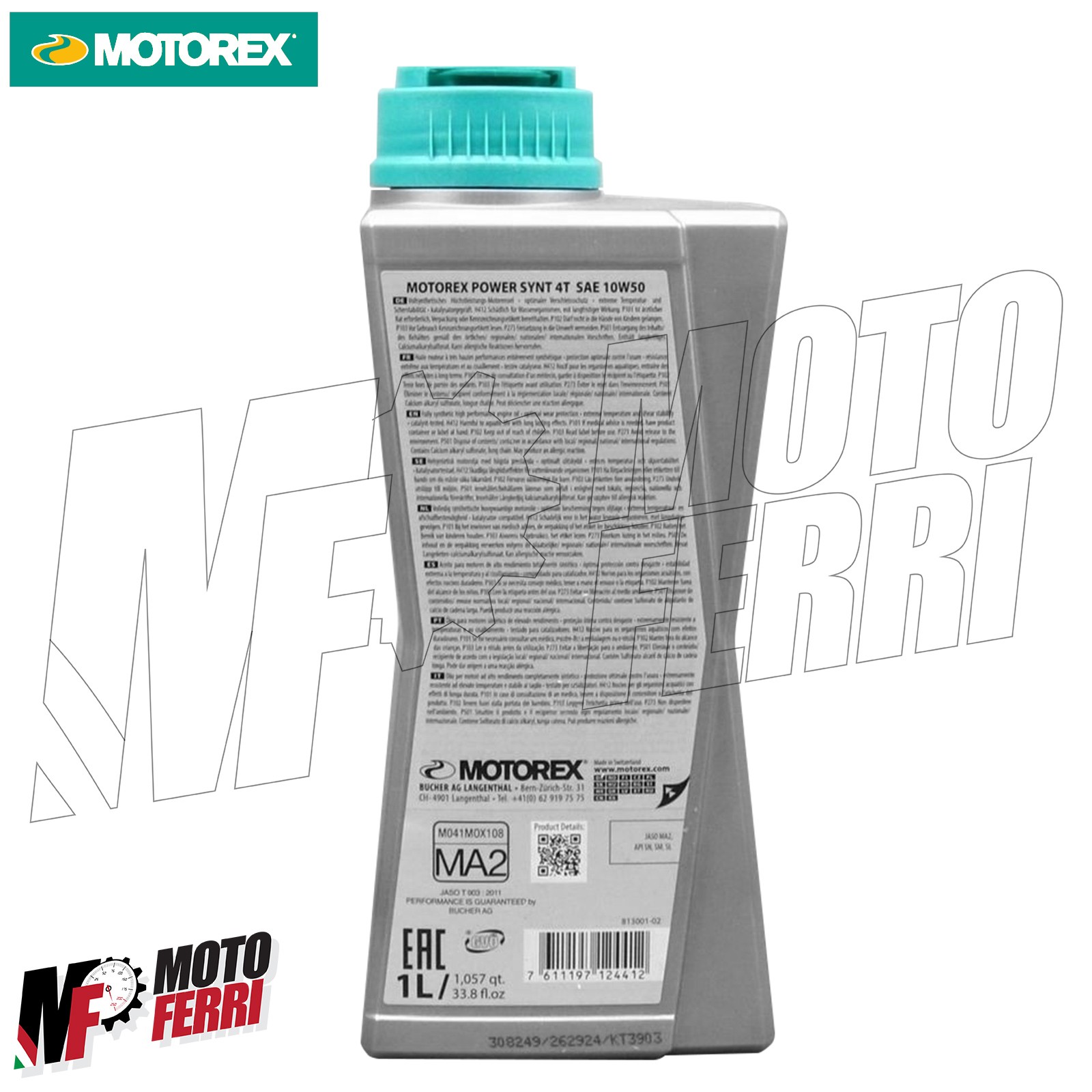MF6415 Motorex 4L Power Synt 10W50 Synthetic Engine Oil KTM 1290 Super Adventure