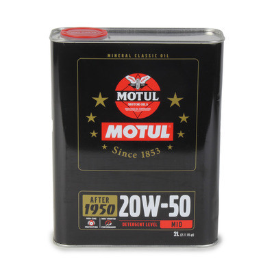 Motul Usa MTL110621, One Classic Performance Oil 20W50 2 Liter Performance Parts