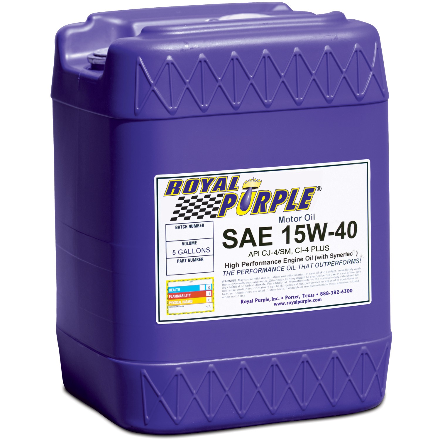 Royal Purple 05154 15W40 Motor Oil