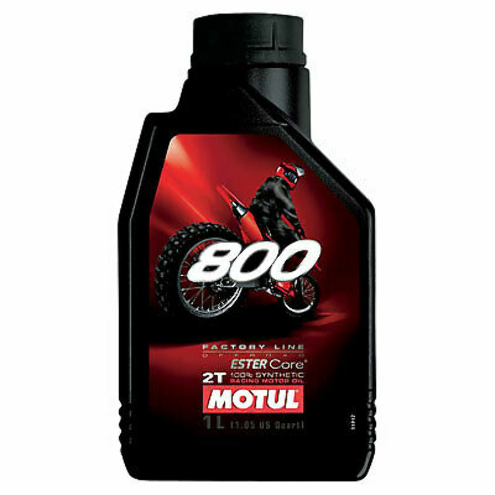 Motul 800 Ester Synthetic 2-Stroke Oil 1 Liter-Motocross-Dirt Bike