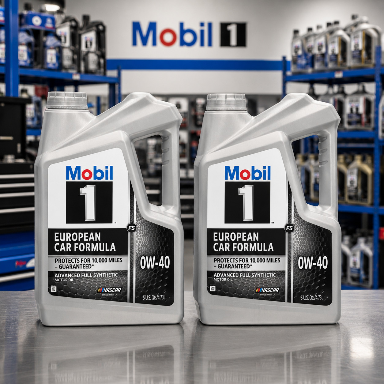MOBIL 120760 Full Synthetic 0W-40; Mobil 1 European Car Formula; Full Synthetic