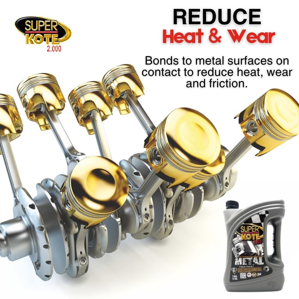 1 Gallon Heavy-Duty Engine Treatment: Lowers Temperatures & Boosts Horsepower