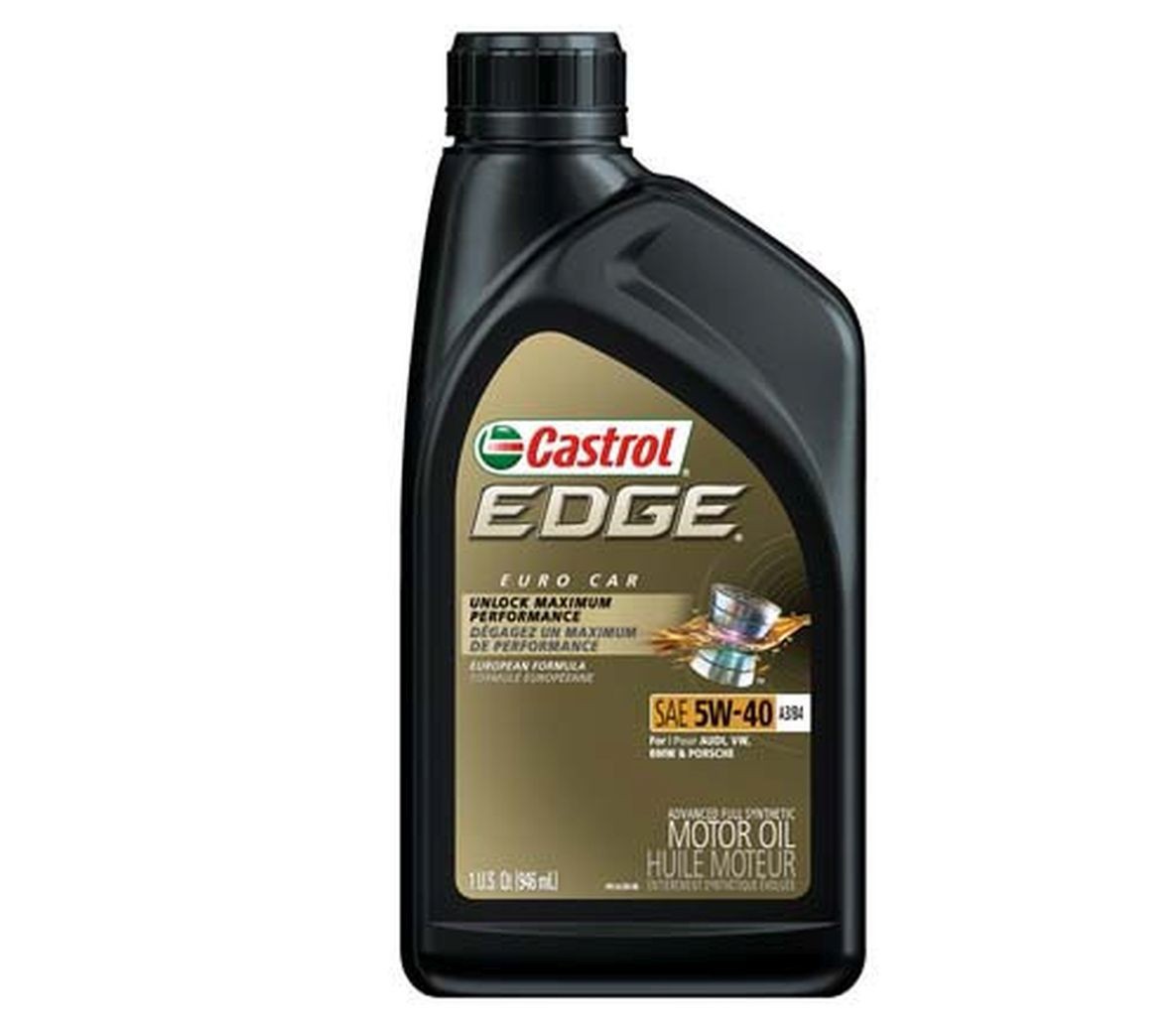 5 QUART 5w40 CASTROL EDGE EURO CAR 5W-40 Engine Motor Oil For BMW MASERATI MINI