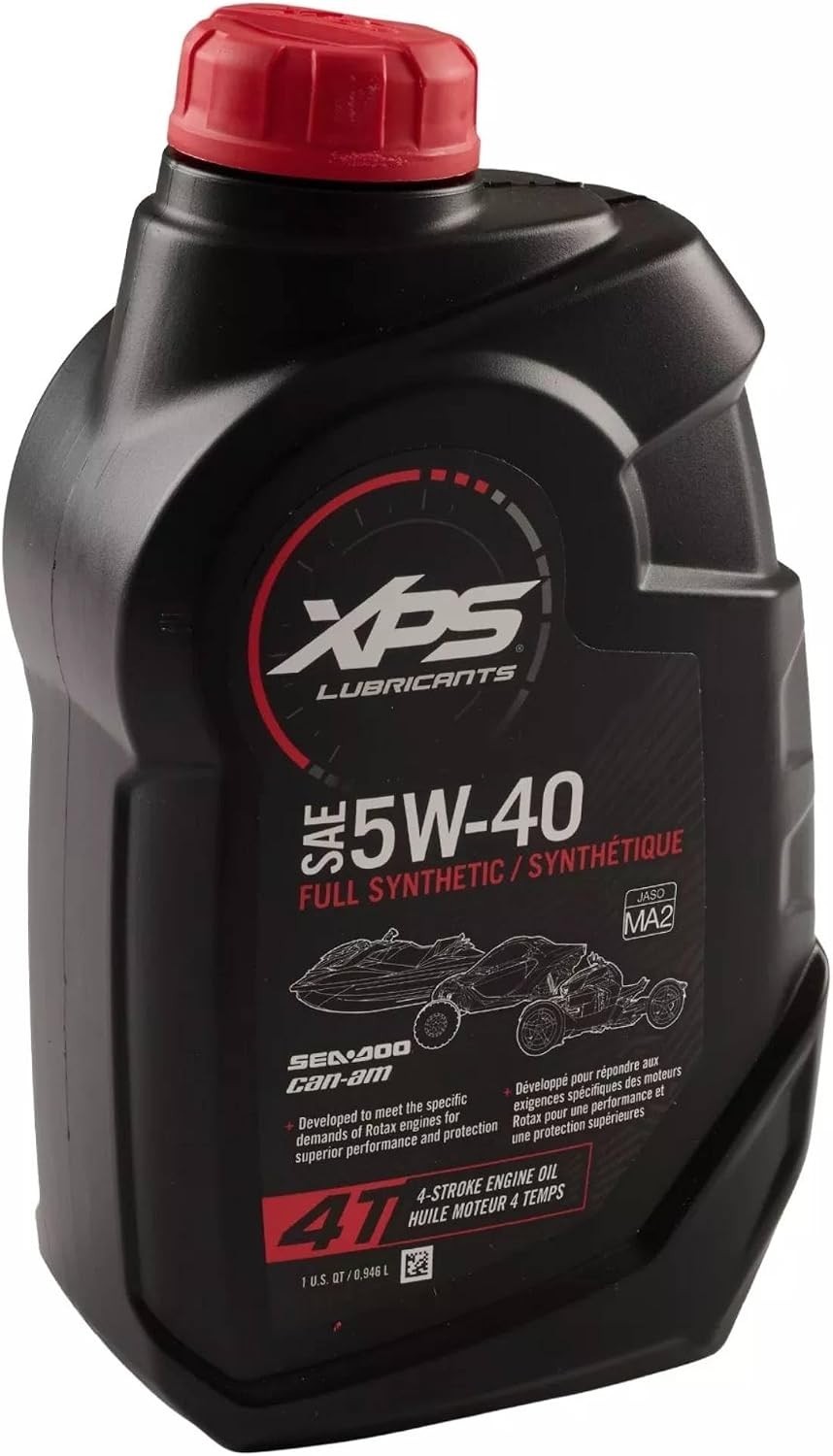BRP XPS 4T 5W-40 Synthetic Oil – 32 Fl Oz for Robust Engine Protection