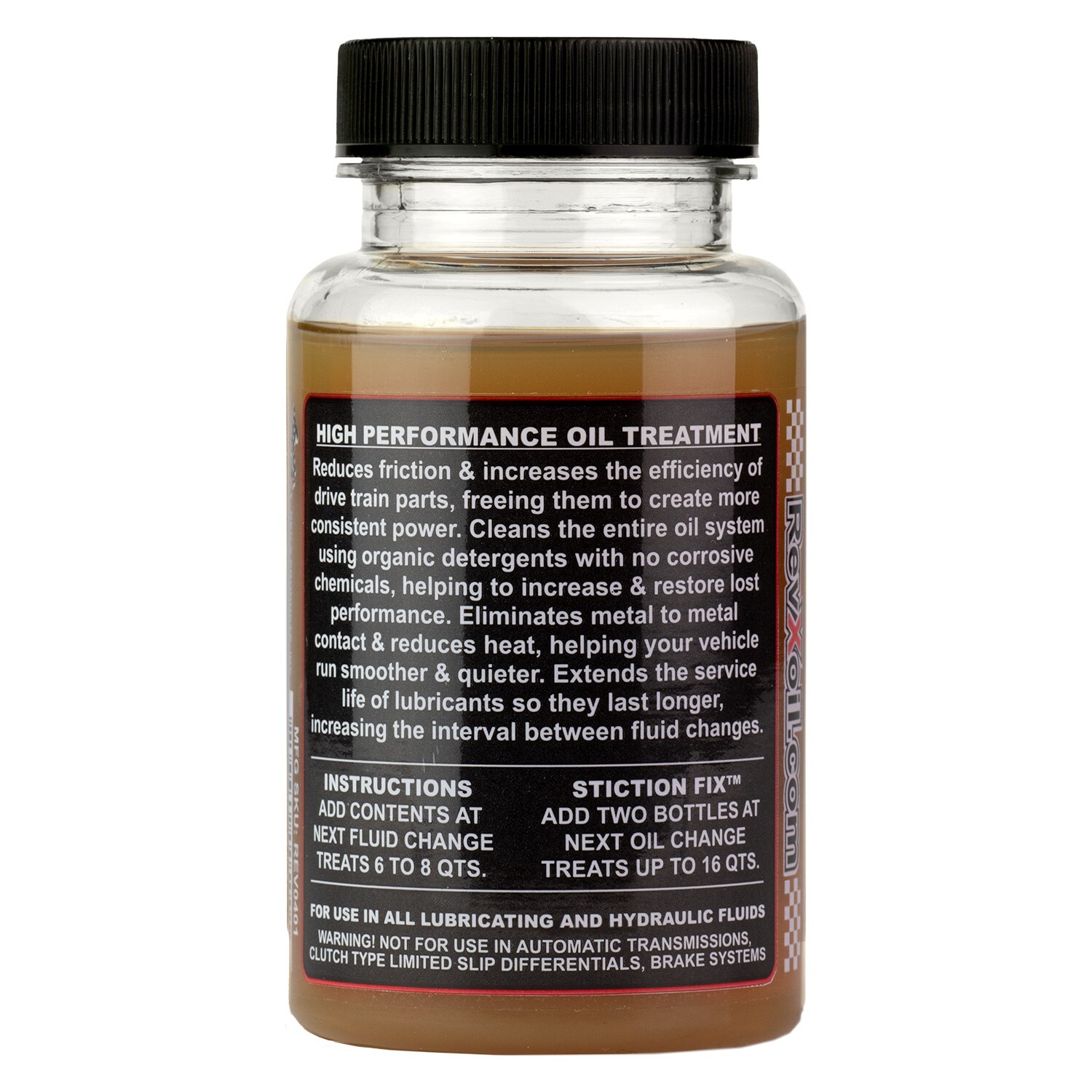 REV X High Performance Oil Treatment (4) – The Powerstroke Stiction Fix Additive