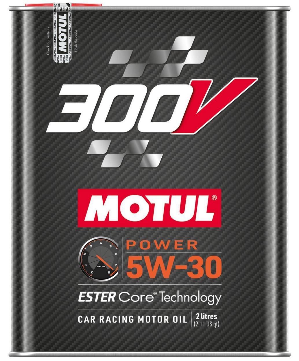 Motul Engine Oil – 300V POWER 5W-30 10X2L