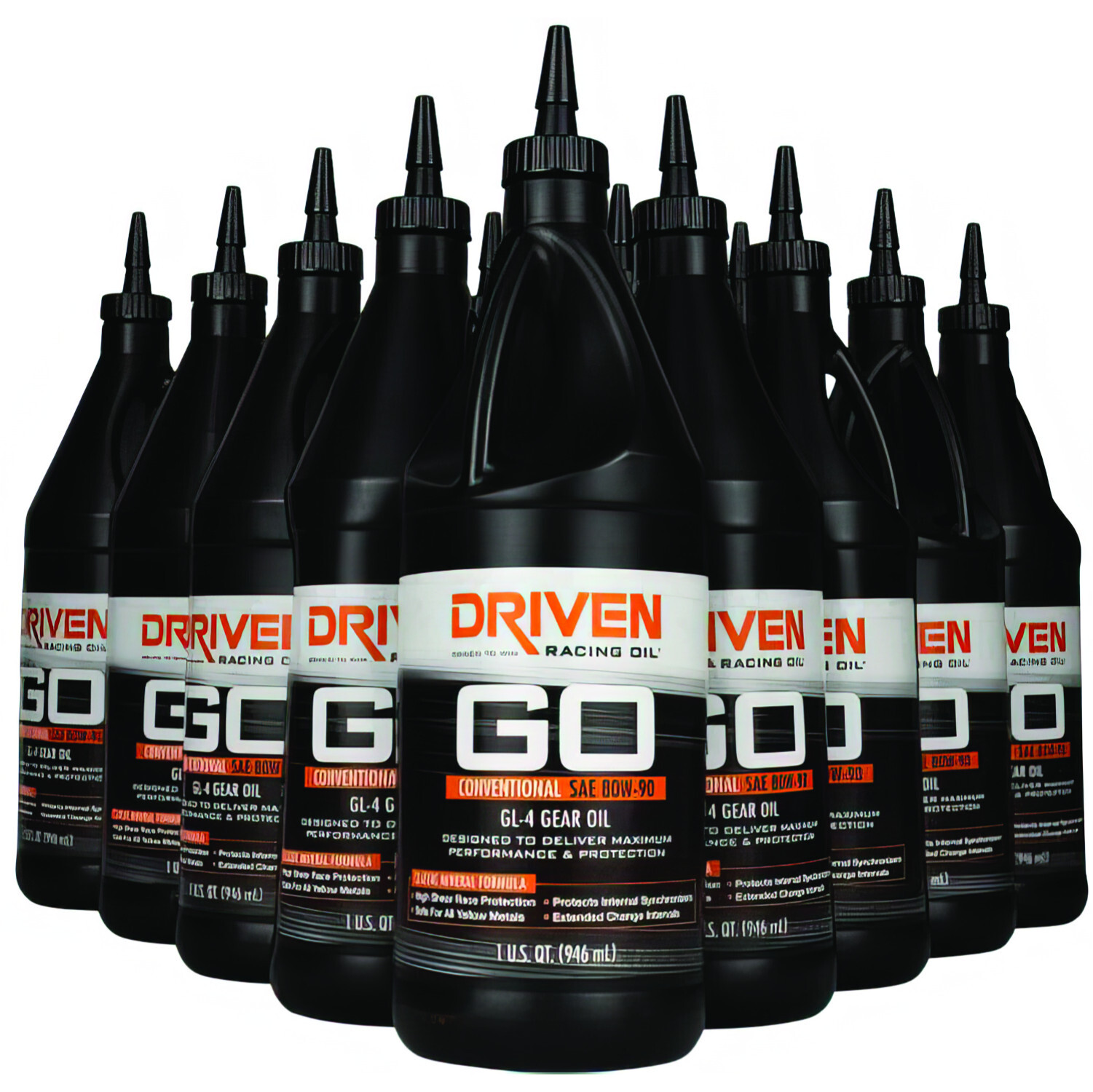 Driven Racing Oil Gear Oil – GL-4 – 80W90 – Conventional – 12 qt – Each 04530