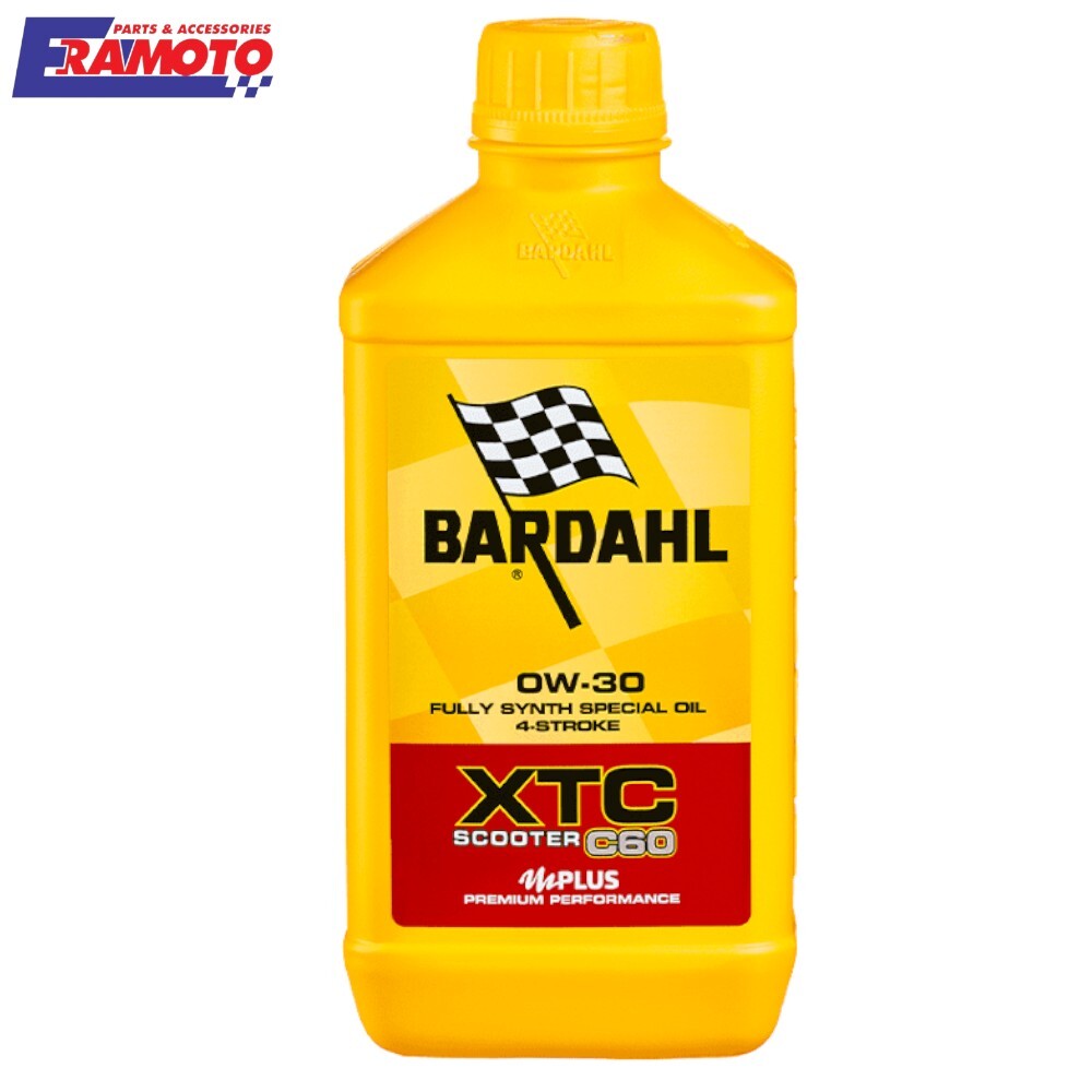 BARDAHL 1LT ENGINE OIL XTC C60 SCOOTER 0W-30 100% Synthetic MAXI SCOOTER