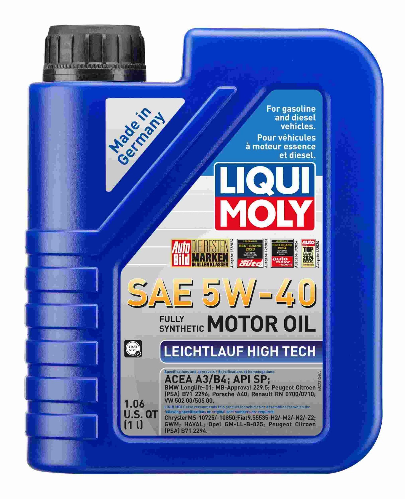 Pack of 10 LIQUI MOLY 2331 – Engine Oil