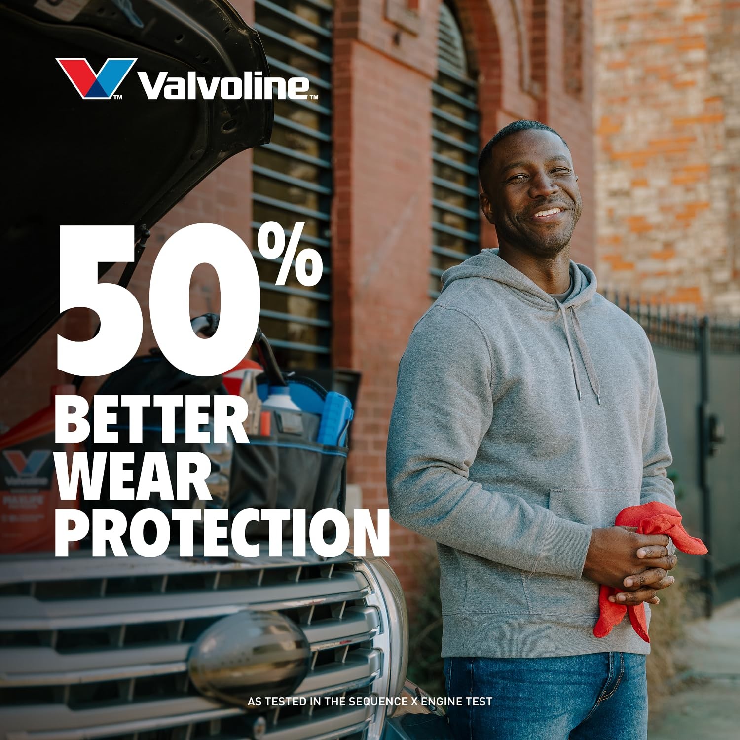Valvoline MaxLife High Mileage Full Synthetic 5W-20 5 qt (Pack of 1), Gold