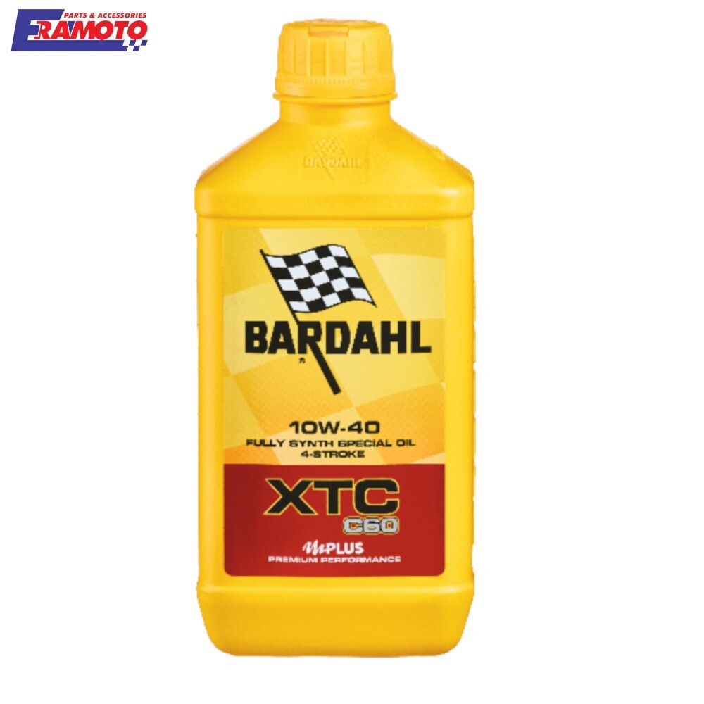BARDAHL 1LT ENGINE OIL XTC C60 10W40 MOTORCYCLE 100% Synthetic jaso ma2 Special