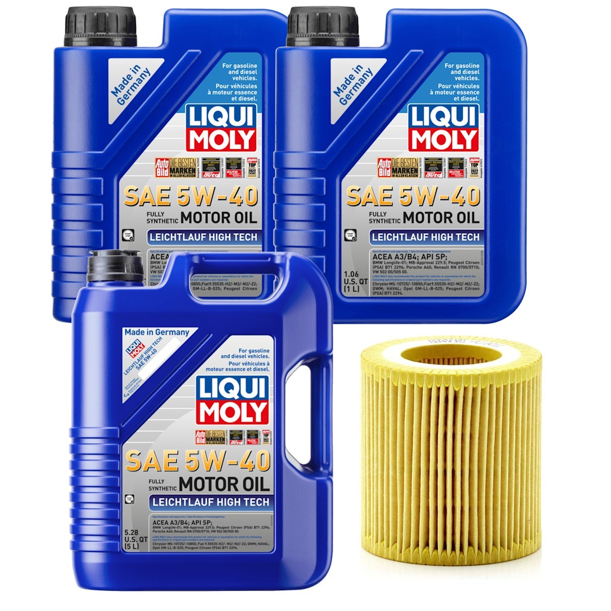 KIT-070224-231 Liqui Moly Motor Oil for 3 Series BMW M2 M4 M3 2015-2018