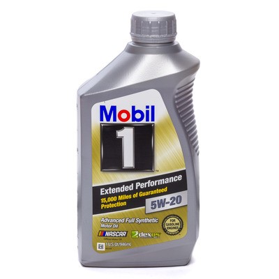 Mobil 1 MOB102989-1, One Extended 5W20 Synthetic Motor Oil 1 qt