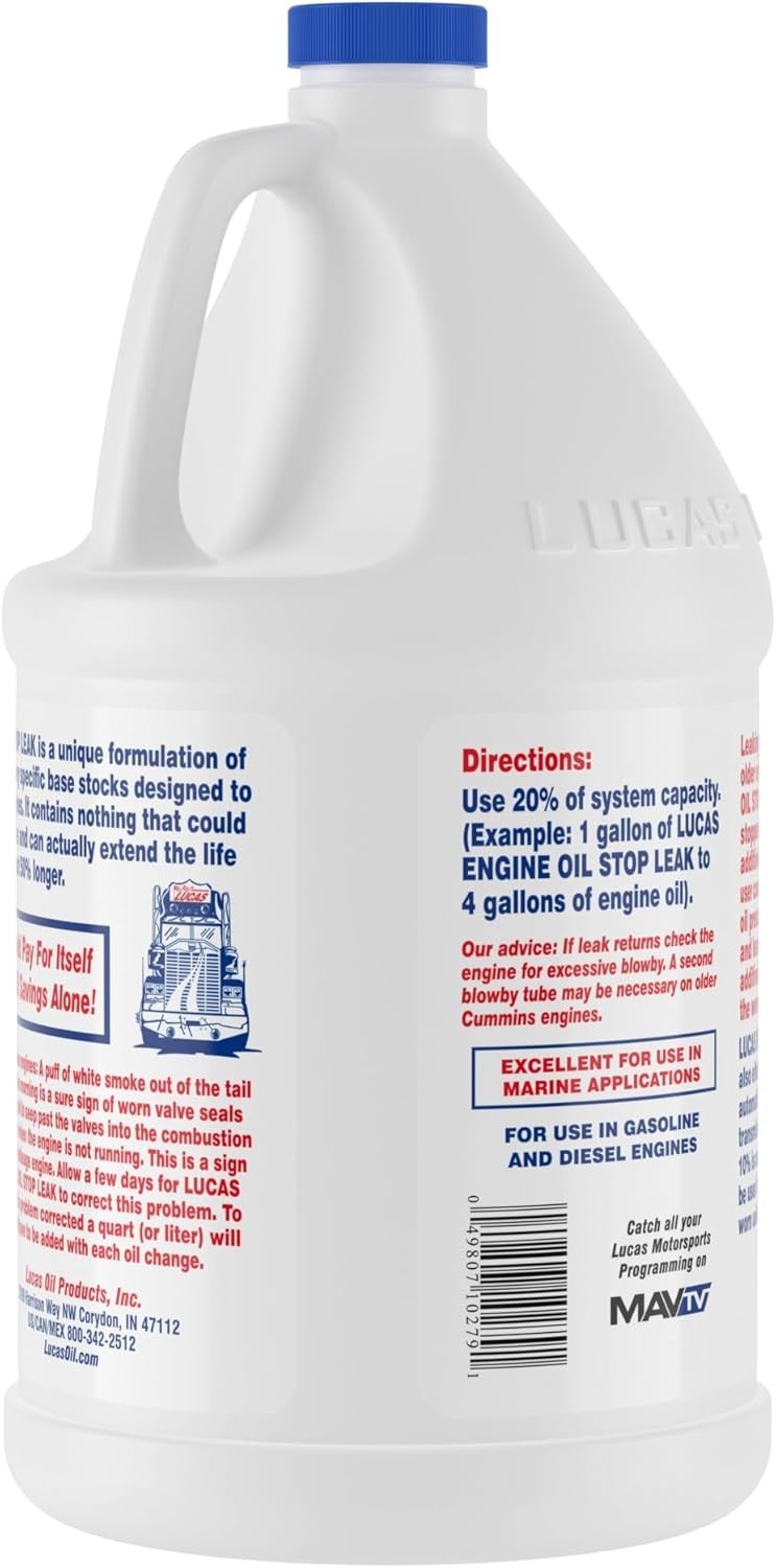 10279 Engine Oil Stop Leak – 1 Gallon Pack of 2