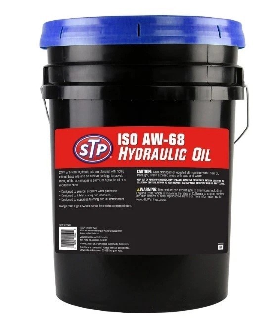 HOT SALE STP AW68 Hydraulic Oil, Anti-Wear Hydraulic Fluid, 5 Gallon, US STOCK