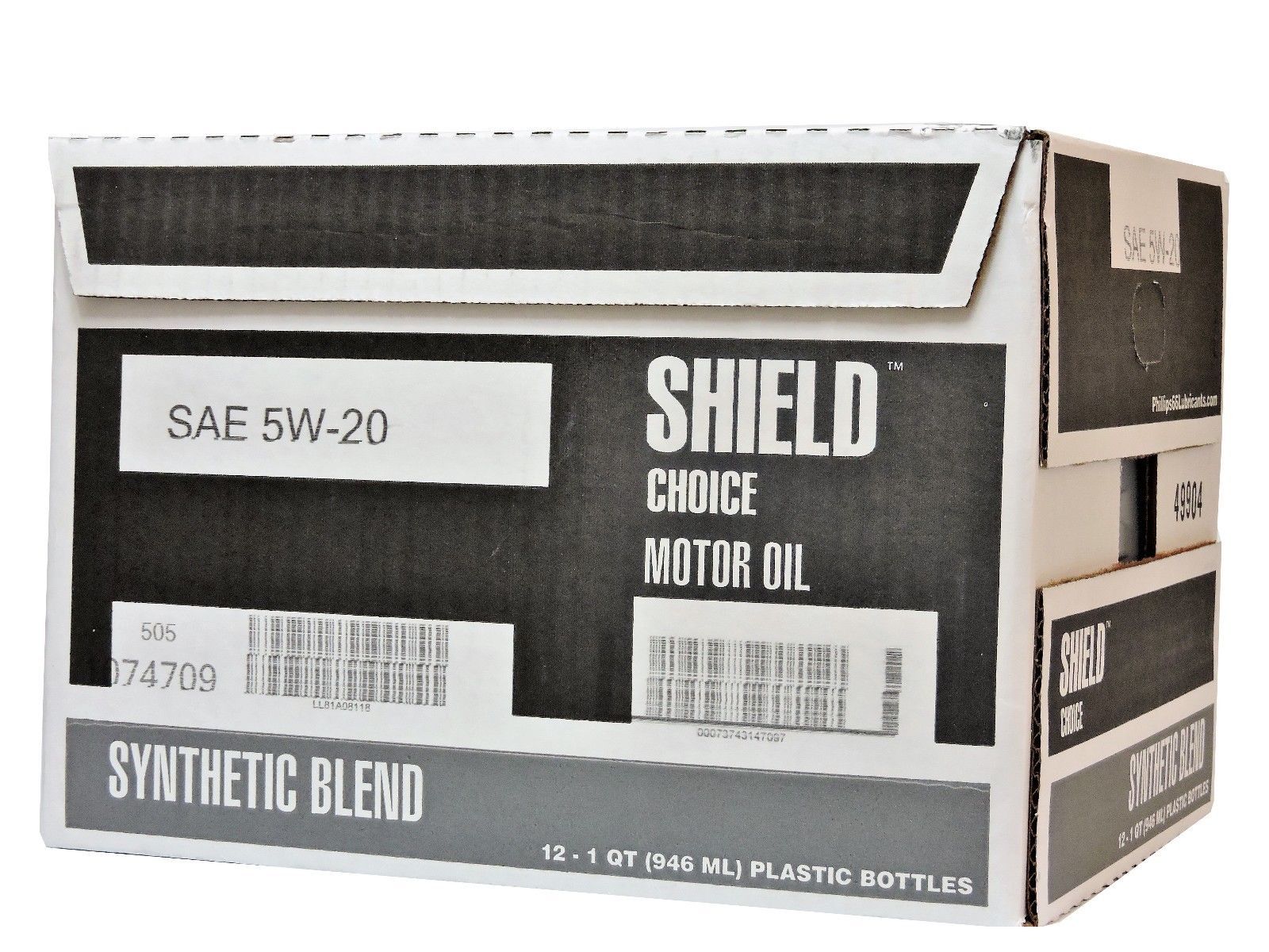 LOCAL PICKUP* Synthetic Blend 5W20 Motor Oil 12 Quarts In Case PHILLIPS 66