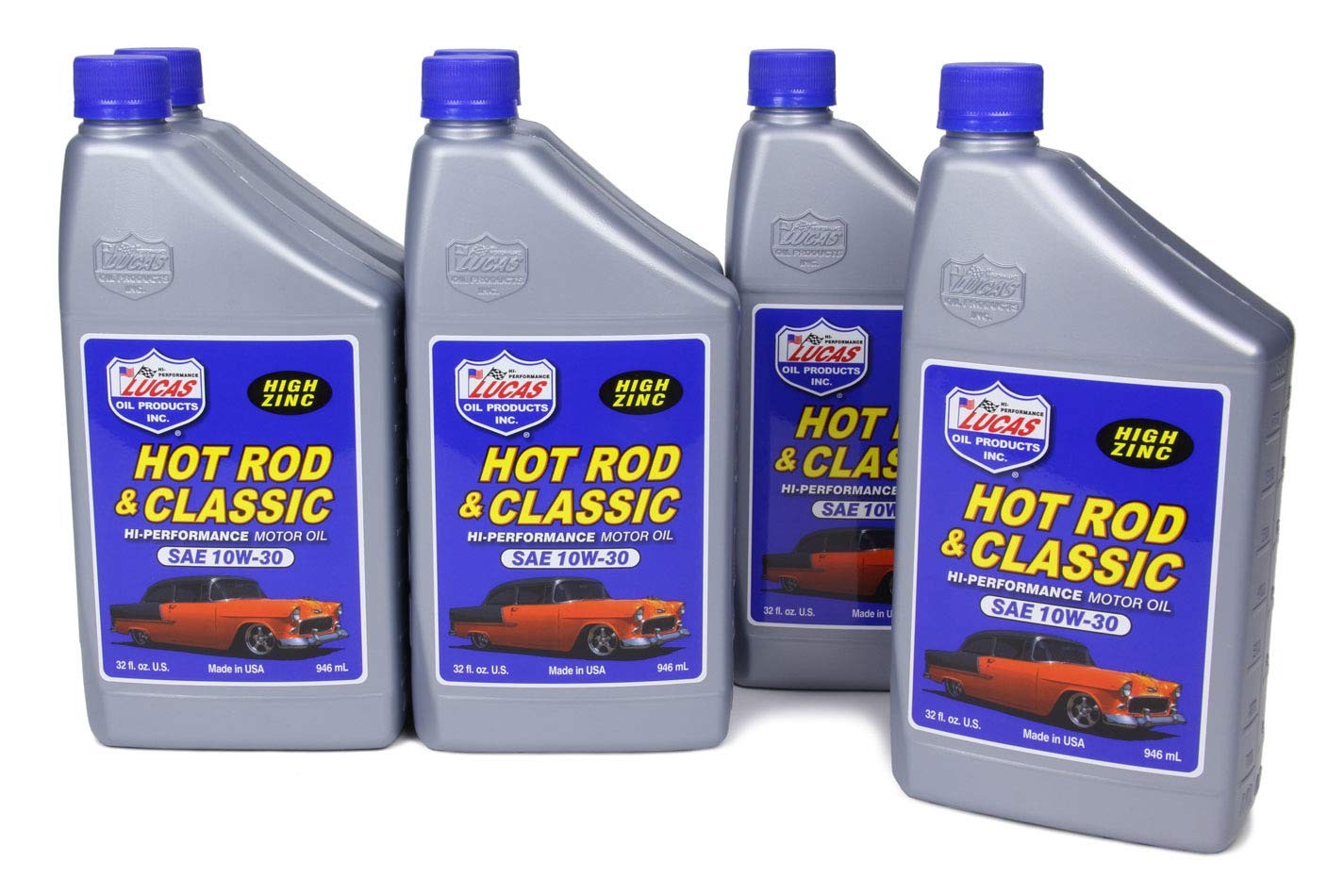 SAE 10W30 Motor Oil for Hot Rods & Classic Cars 6 Quart Pack