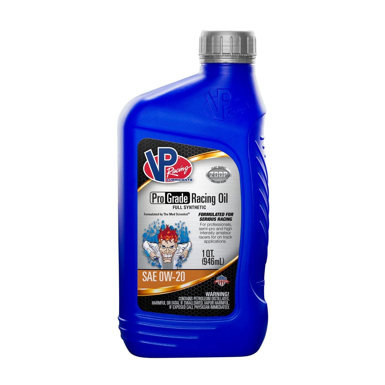 VP Racing Fuels Engine Oil – VP Full SYN 0W-20 Pro Grade Racing Oil Qt
