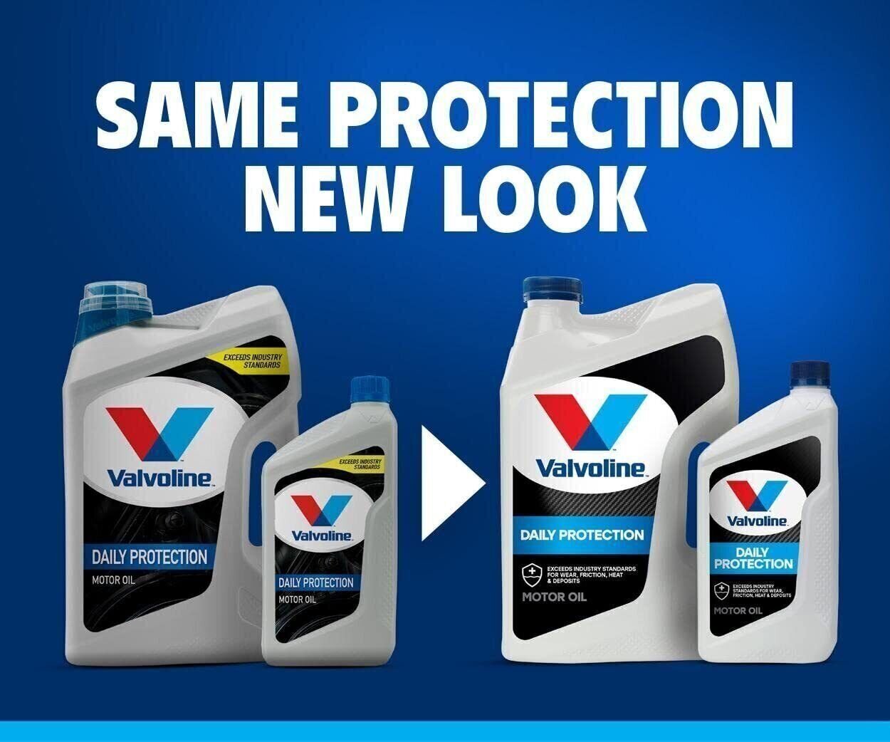 Valvoline Daily Protection 10W-30 Conventional Motor Oil 1 QT, Case of 6