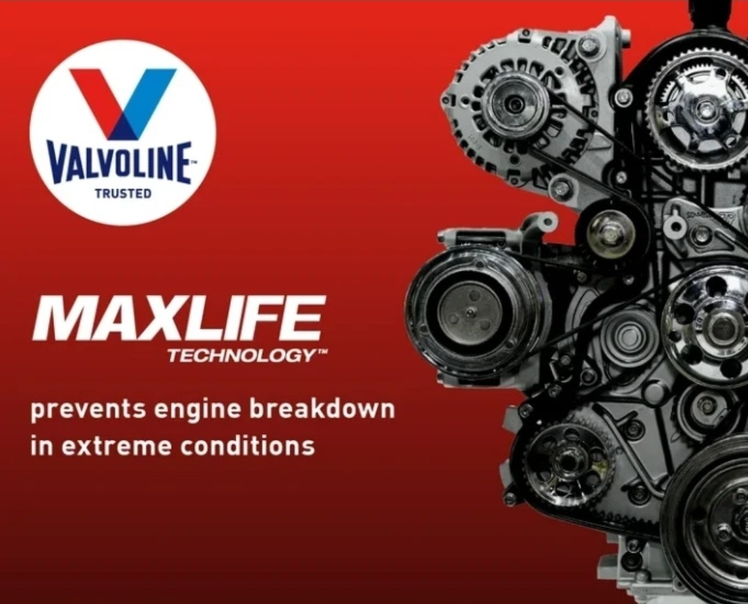 Valvoline Full Synthetic High Mileage 5W-20 Motor Oil w/Max Life Tech, 12 QT 🆕