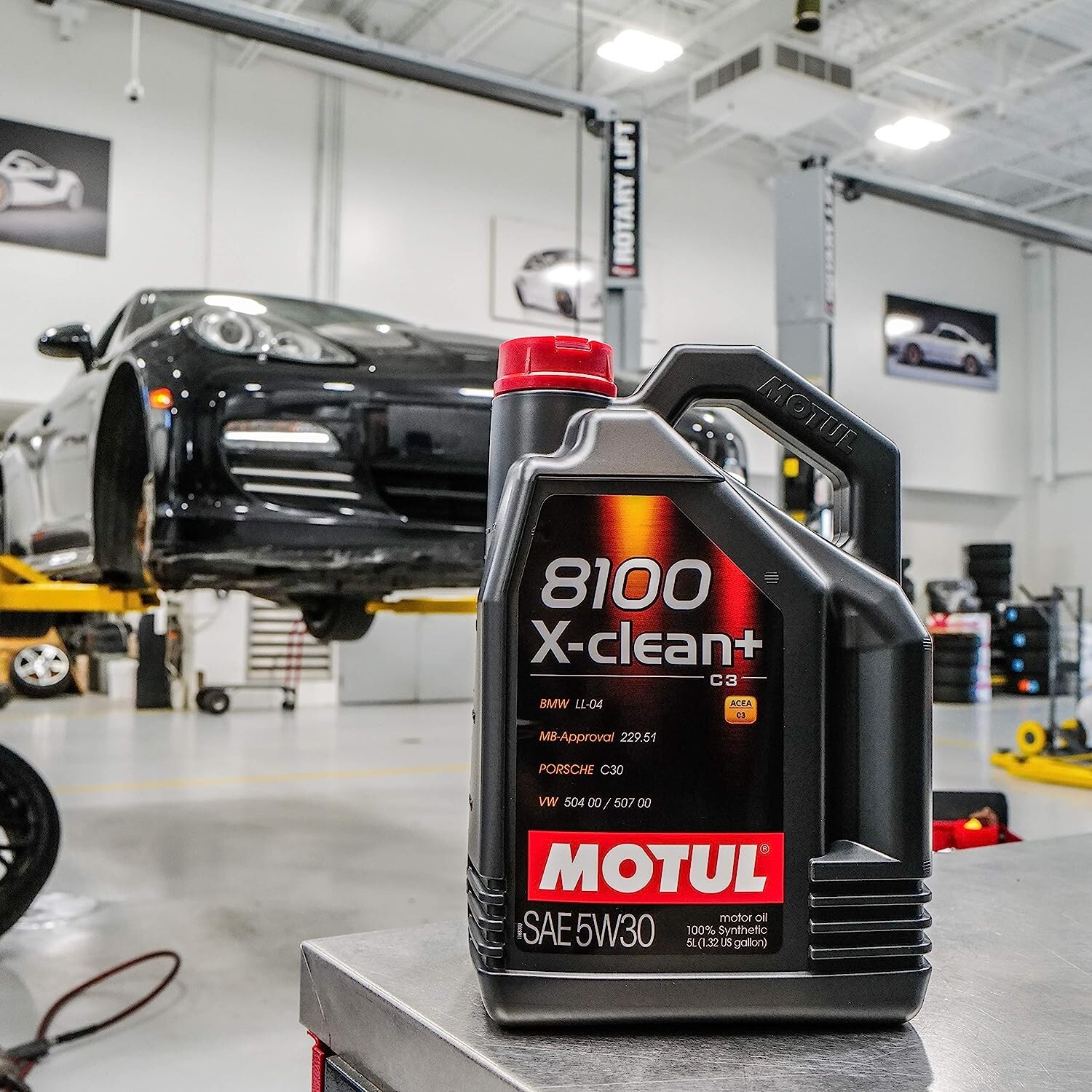 Motul 8100 X-Clean+ 5W30 Synthetic Engine Oil 5 Liter 106377