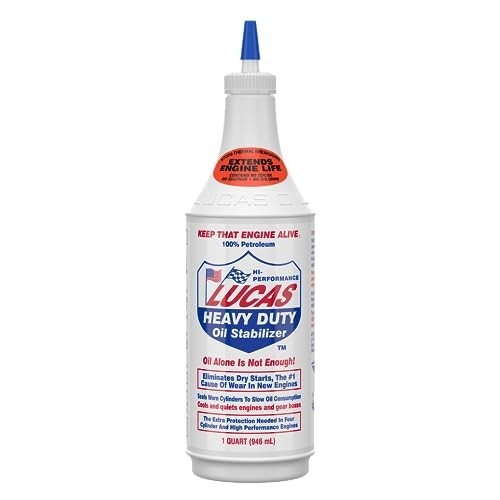 Lucas Oil 10001 Heavy Duty Oil Stabilizer – 1 Quart (Pack of 12)