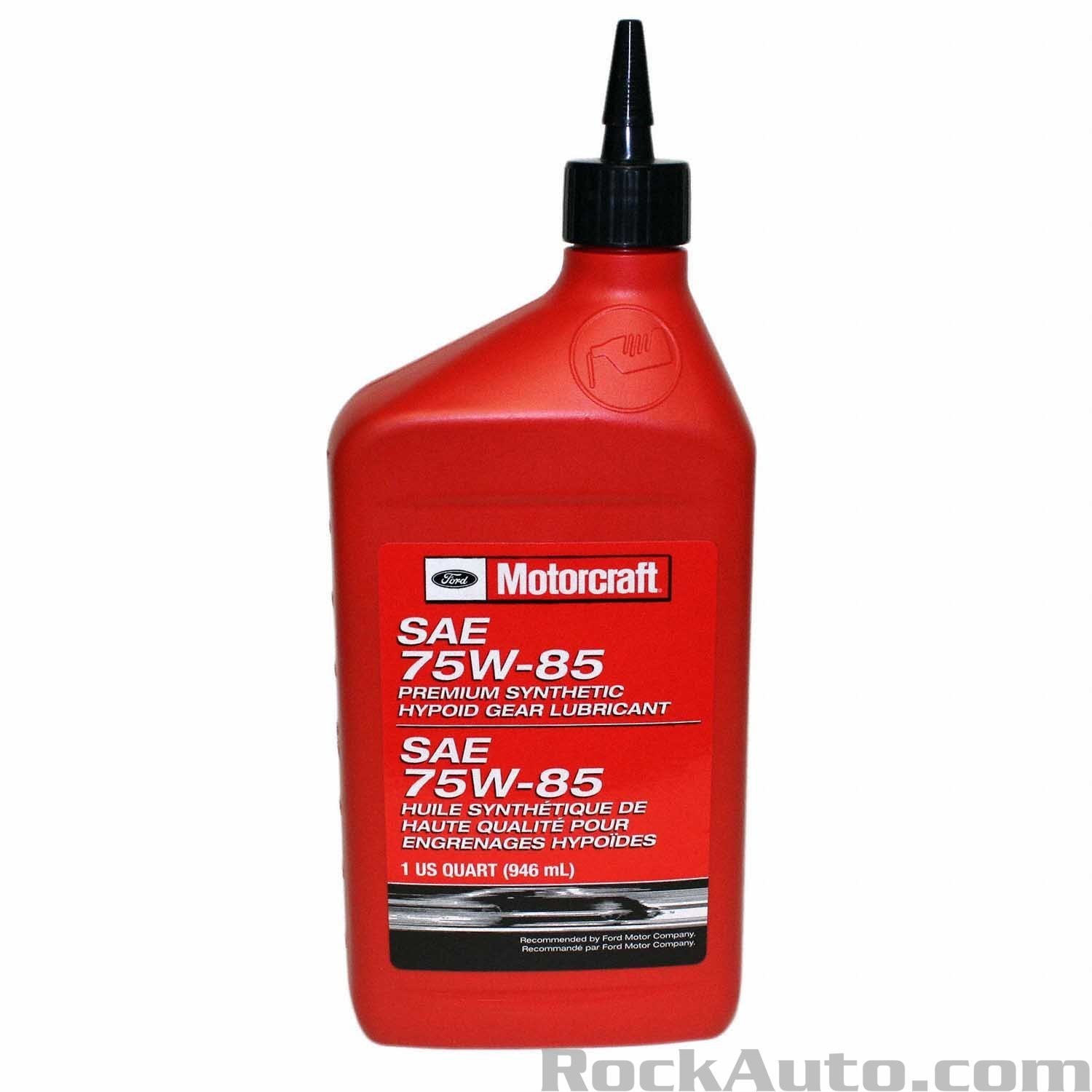 3 PACK-MOTORCRAFT XY75W85QL SAE 75W-85 Premium Synthetic Hypoid Gear Lubricant