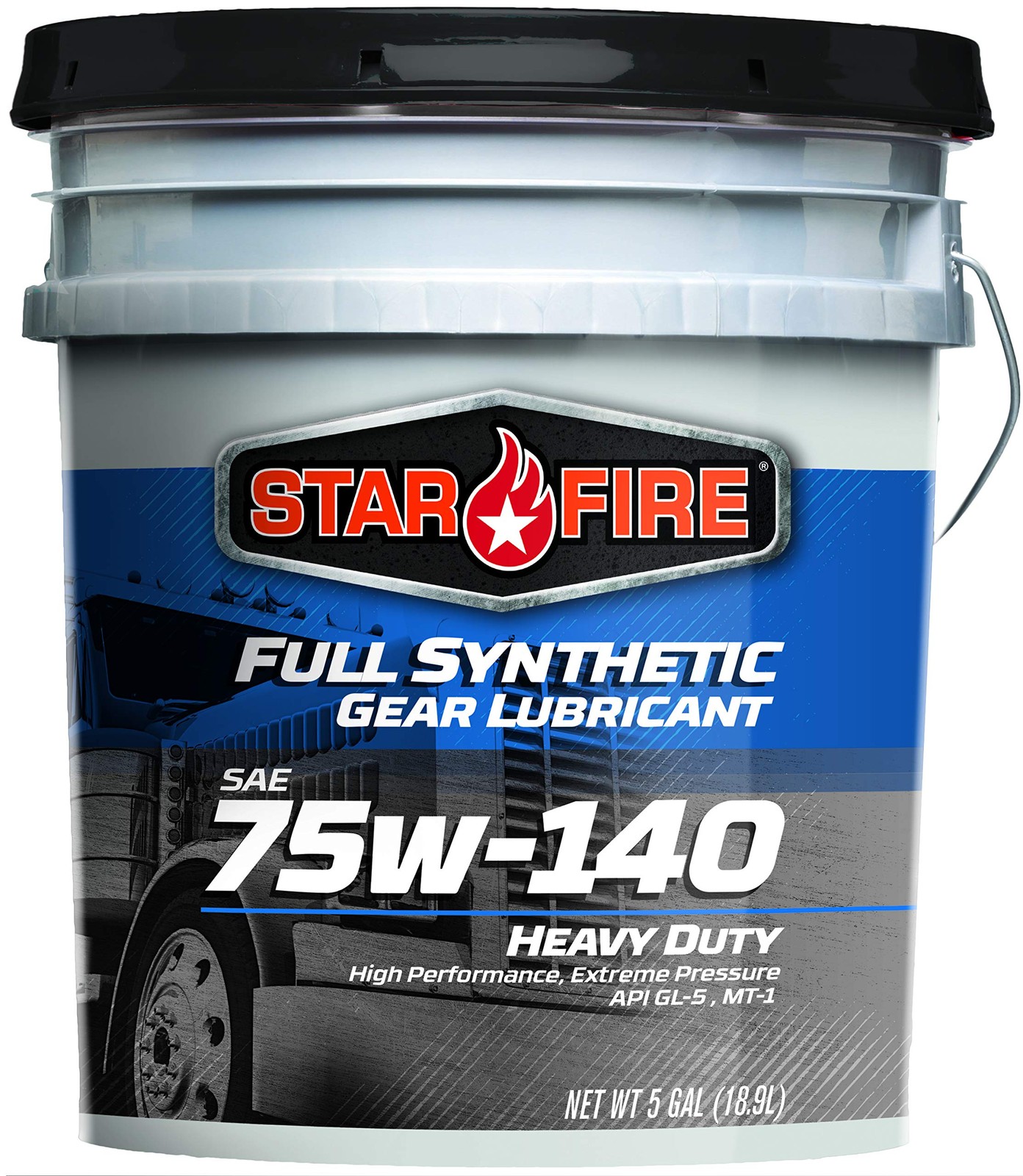 75W140 Full Synthetic Gear Oil Lubricant 5 Gallon Pail