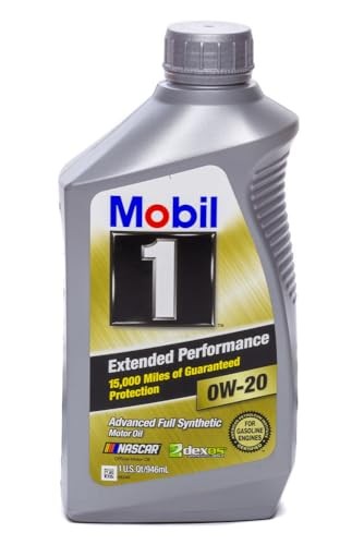 Mobil 1 120926-1 Extended Performance Engine Oil 0W20 1 Quart Bottle Sold Indivi
