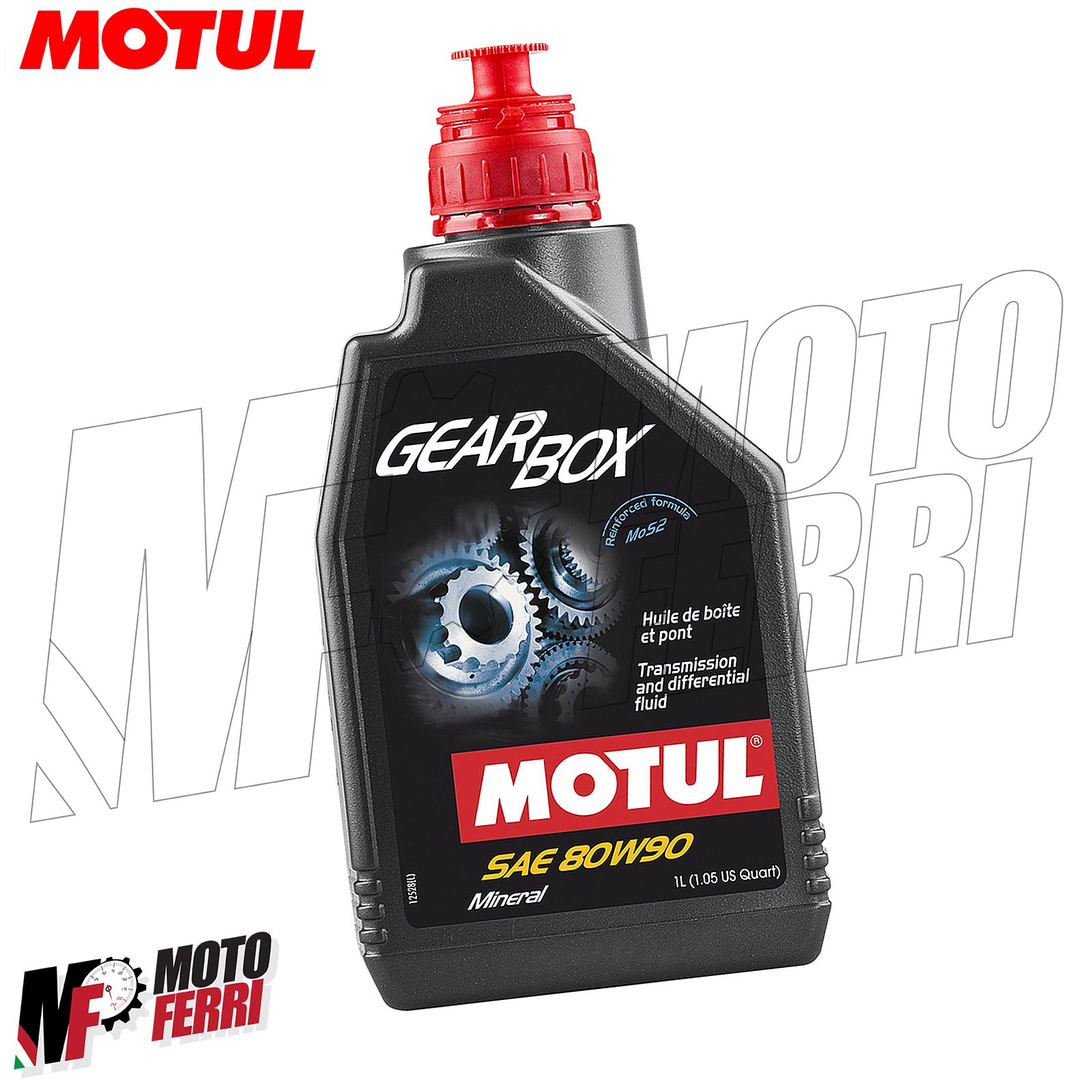 Motul MF1758 Differential Gearbox Oil 80W-90 Scooter Transmission 1 L