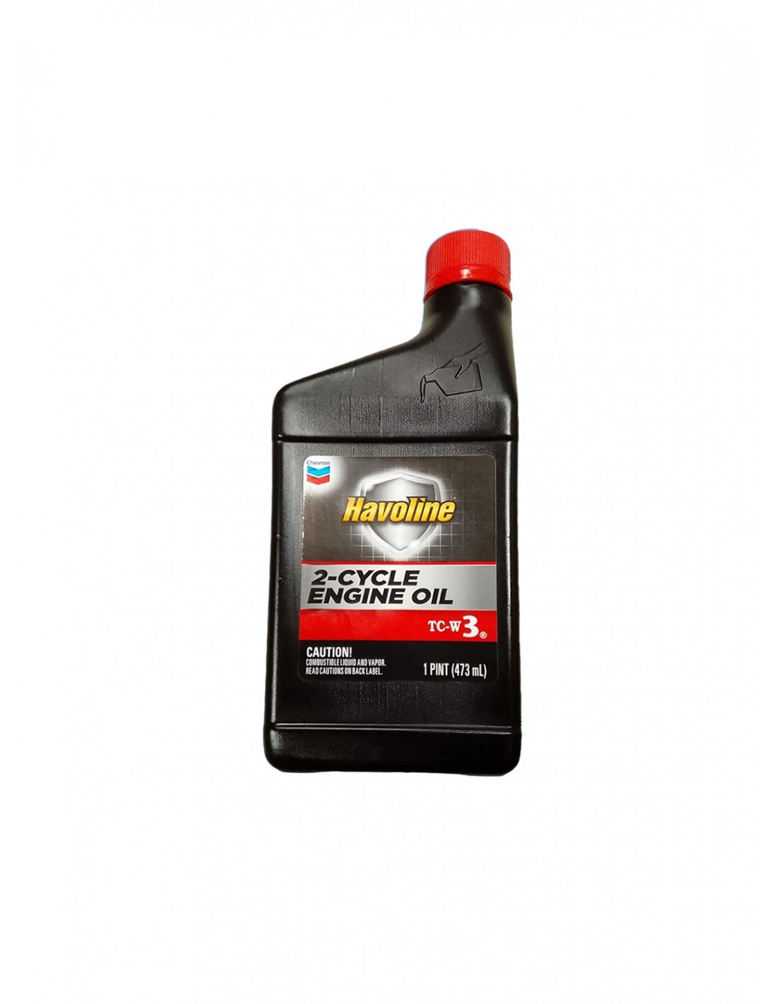 Chevron Havoline 2-Cycle TC-W3 Engine Oil, 24 – 1 Pint (16 Ounce) Bottles