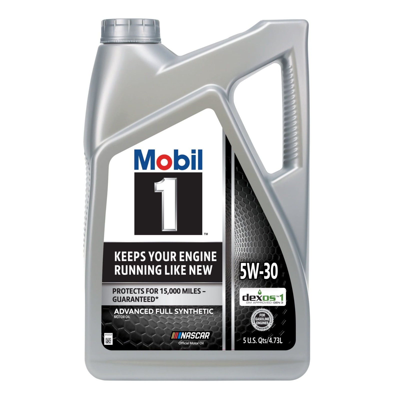 Mobil 1 Advanced Full Synthetic Motor Oil 5W-30, 5 Quart -2 pack