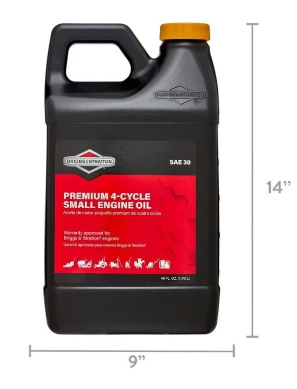 Briggs & Stratton 4-Cycle 48 oz Oil SAE-30 for Small Engines