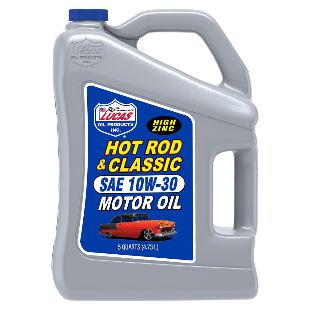 Lucas Oil 10679 Sae 10w-30 Hot Rod Oil 5 Quart
