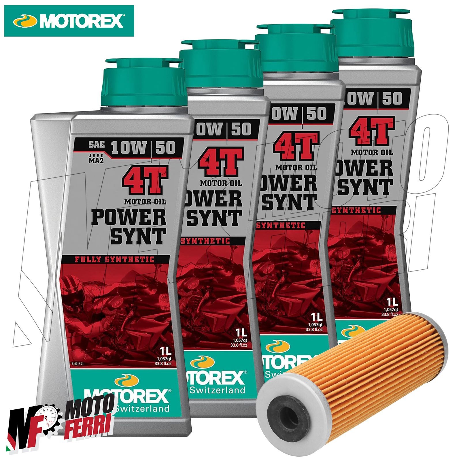 MF6415 Motorex 4L Power Synt 10W50 Synthetic Engine Oil KTM 1290 Super Adventure