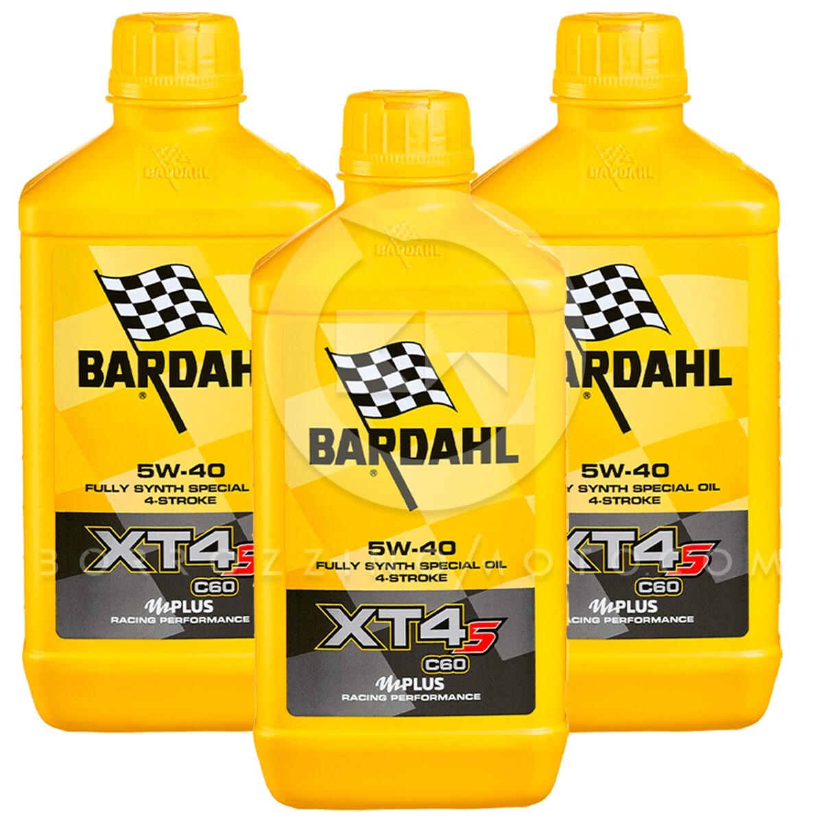 3L 100% Synthetic Motorcycle Oil 4T BARDAHL XT4-S C60 5w40 MA2 FULLERENE POLARPLUS