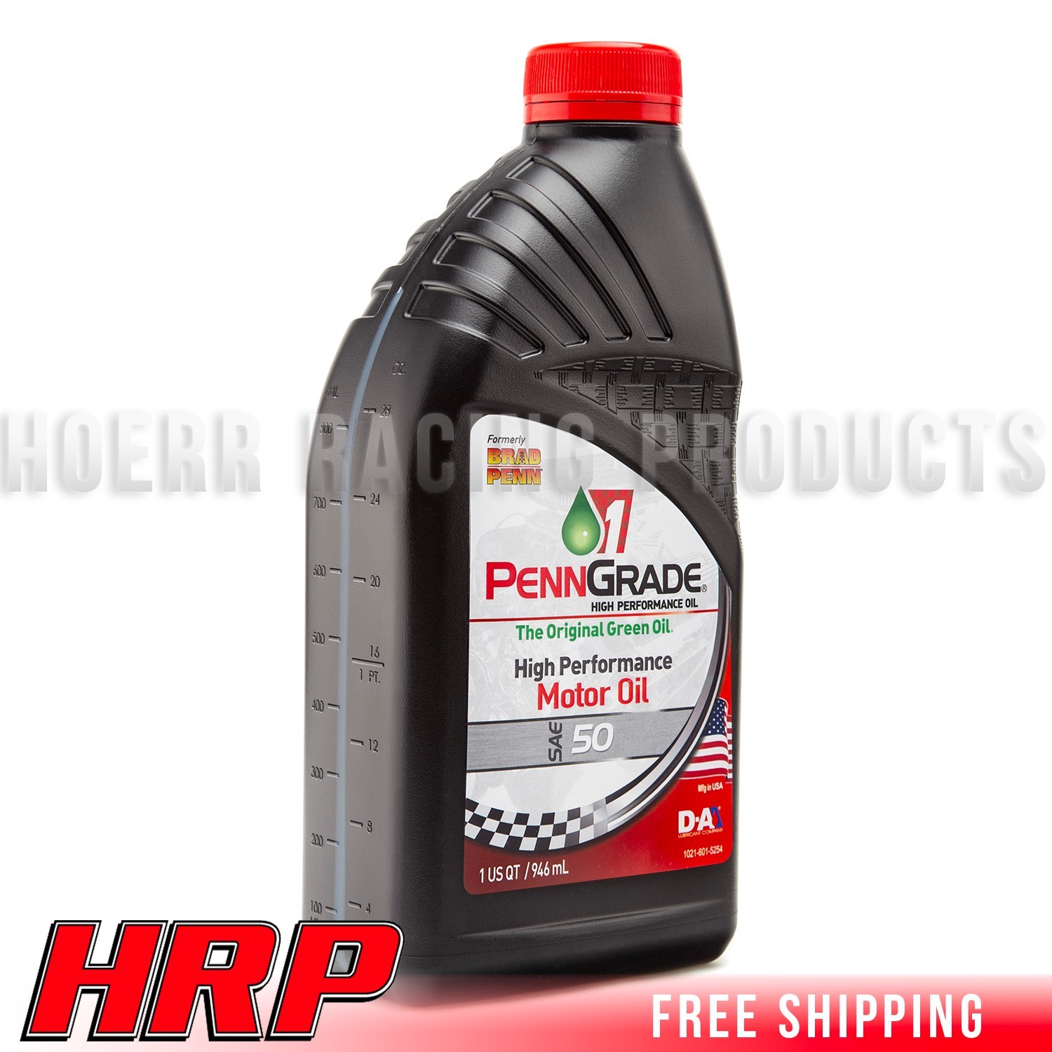 PENN GRADE 1 71156 Monograde High Performance Oil SAE 50 1 Quart Bottle (2 PACK)